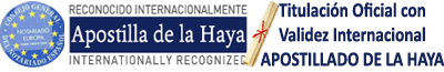 Titulación con la APOSTILLA de la Haya