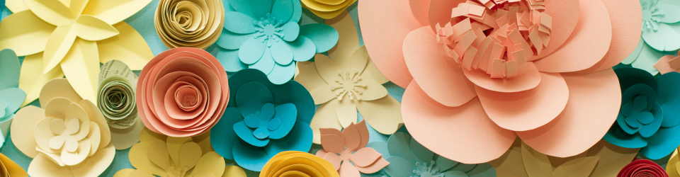 Cómo hacer flores de papel fáciles paso a paso - Manualidades Play