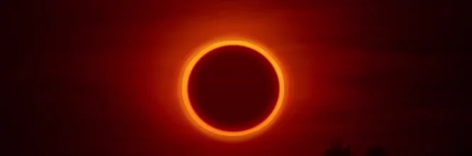 El Eclipse anular de 2023 en Costa Rica: un anillo de fuego en el cielo