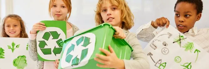 Actividades de reciclaje para alumnos de primaria