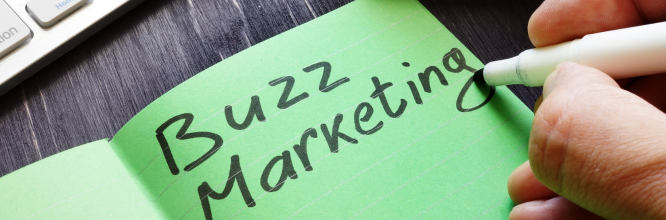 Concetto di Buzz Marketing