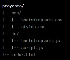 Imagen estructura Bootstrap