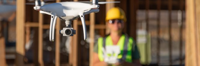 Uso de drones en la construcción: revolucionando la industria 