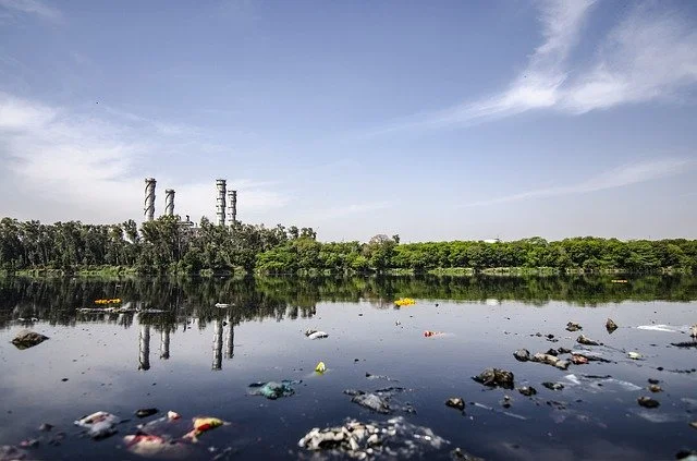 immagini di come l'acqua è inquinata