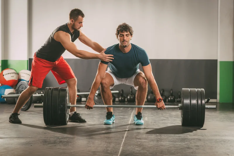 entrenador de gym