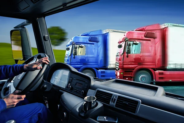 Conductor de camión de mercancías peligrosas