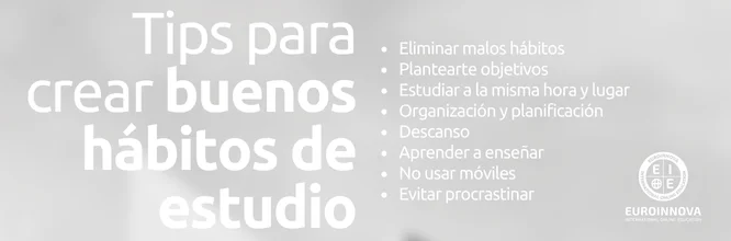 Cómo crear hábitos de estudio